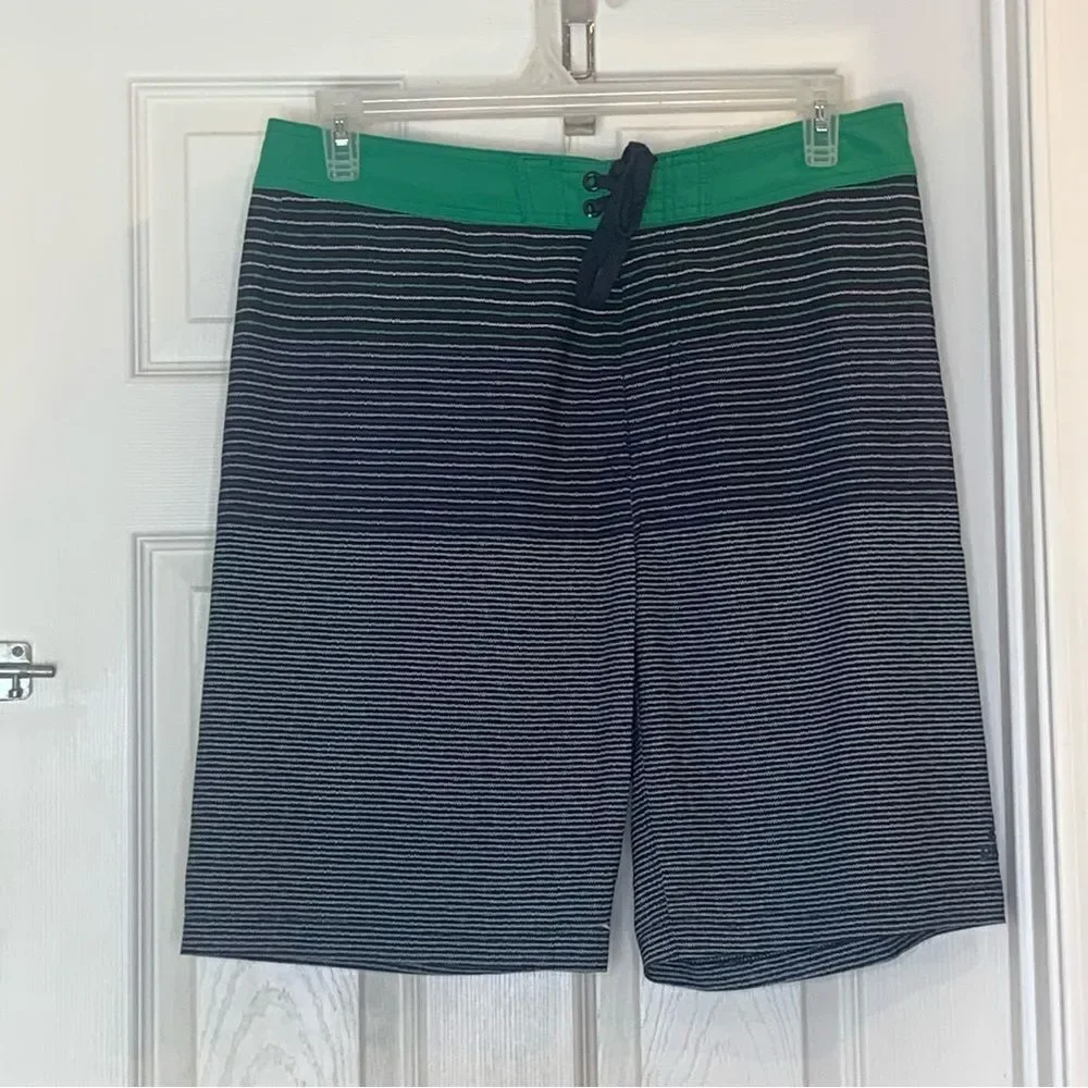 Prana Board Shorts Striped Size 34